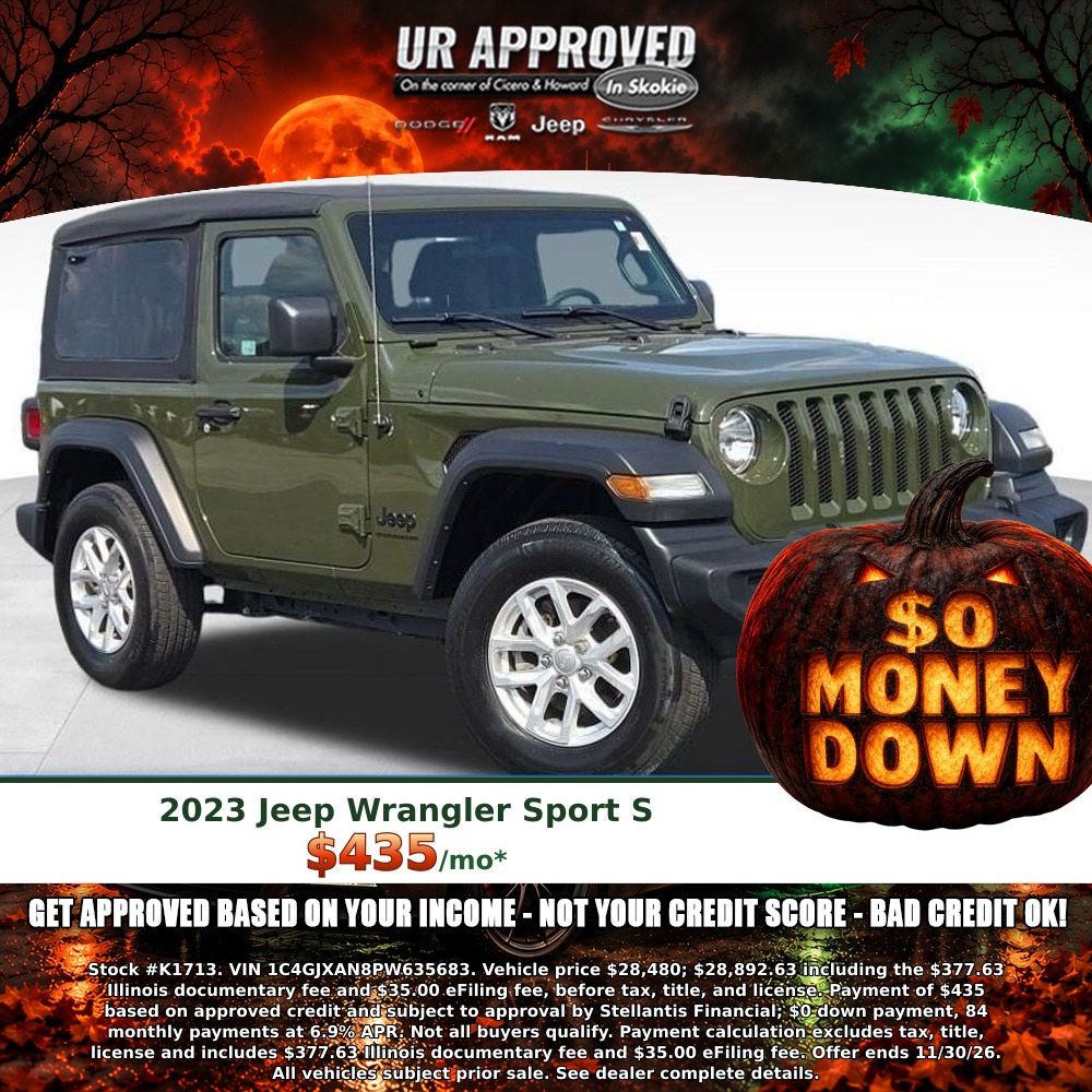 2023 Jeep Wrangler Sport S