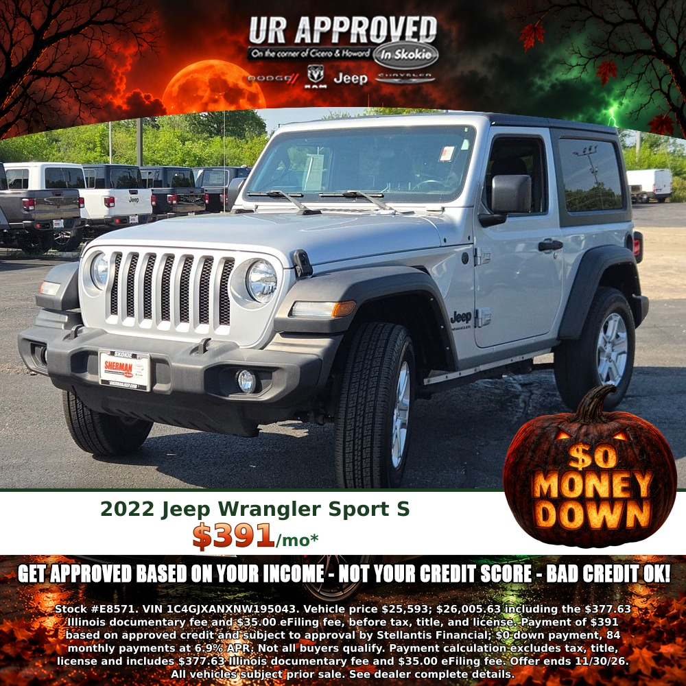 2022 Jeep Wrangler Sport S