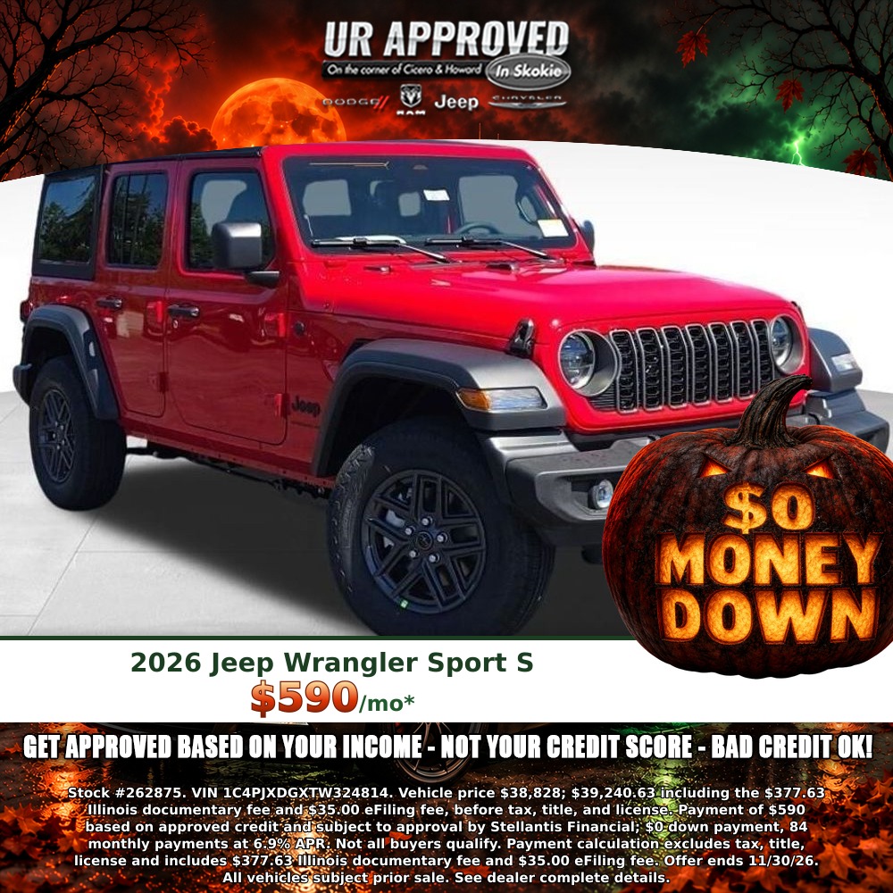 2026 Jeep Wrangler Sport S