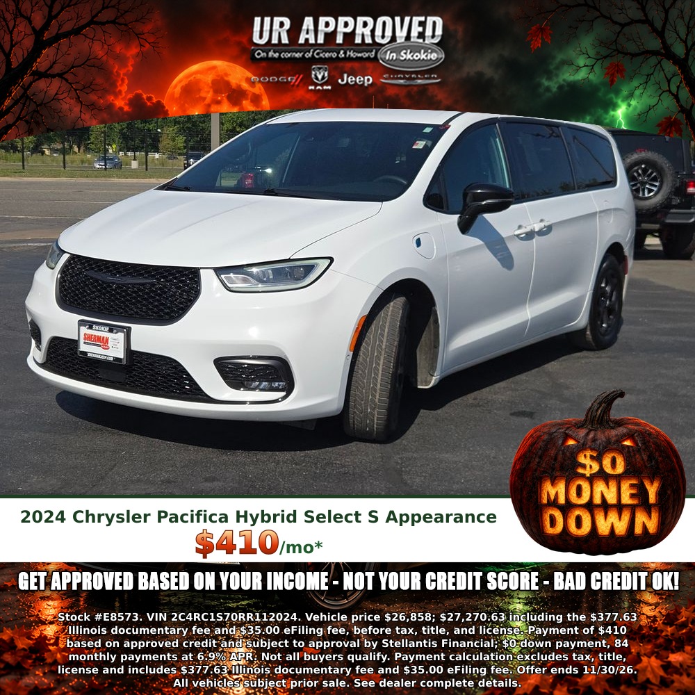 2024 Chrysler Pacifica Hybrid Select S Appearance