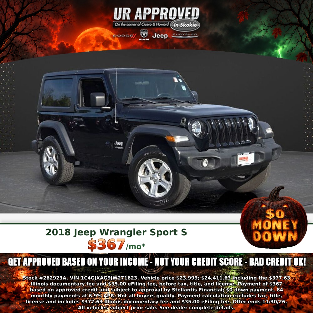2018 Jeep Wrangler Sport S