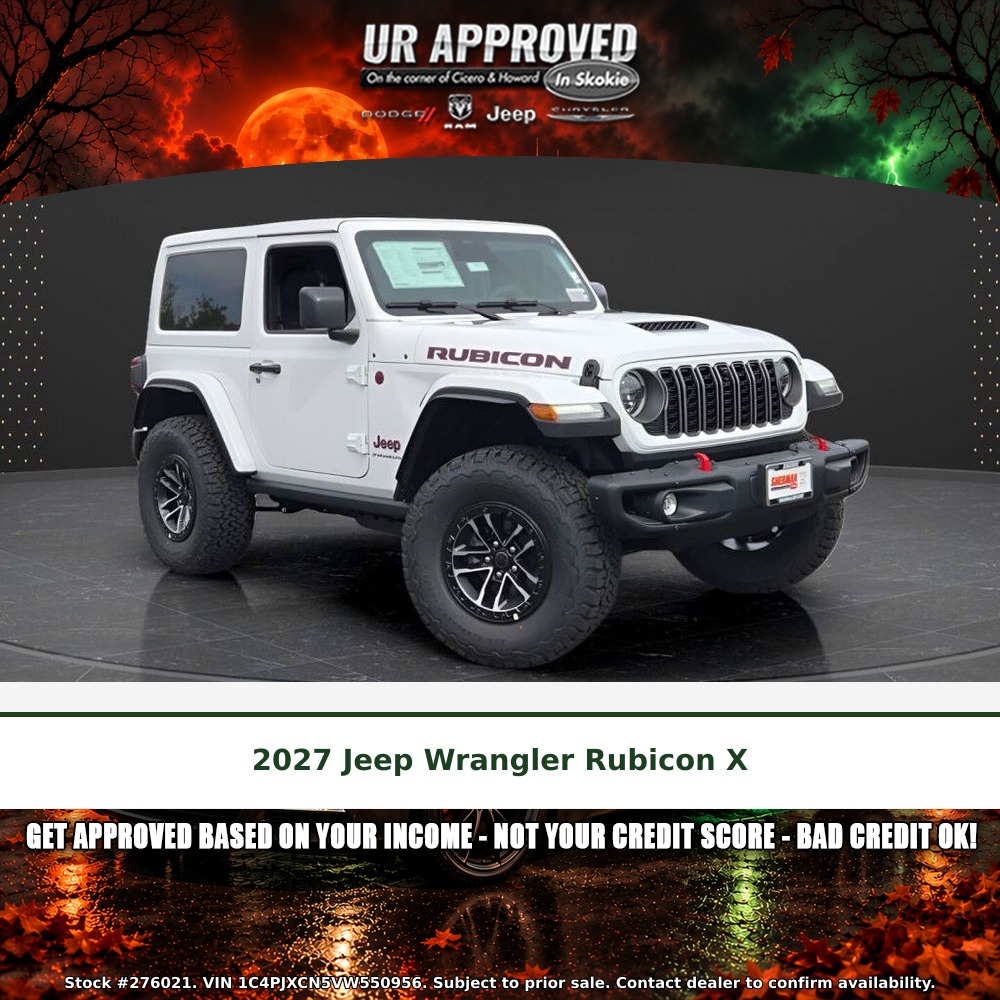 2027 Jeep Wrangler Rubicon X