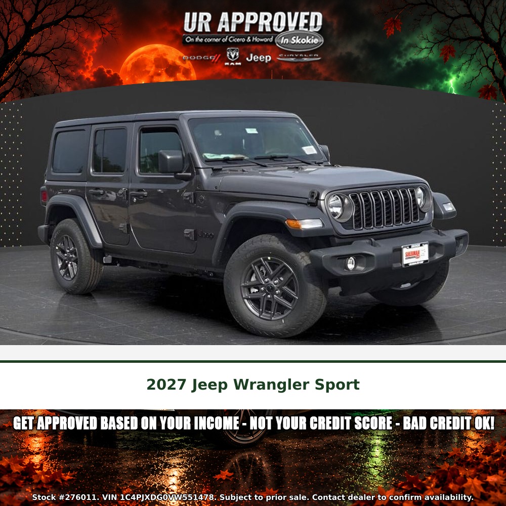 2027 Jeep Wrangler Sport