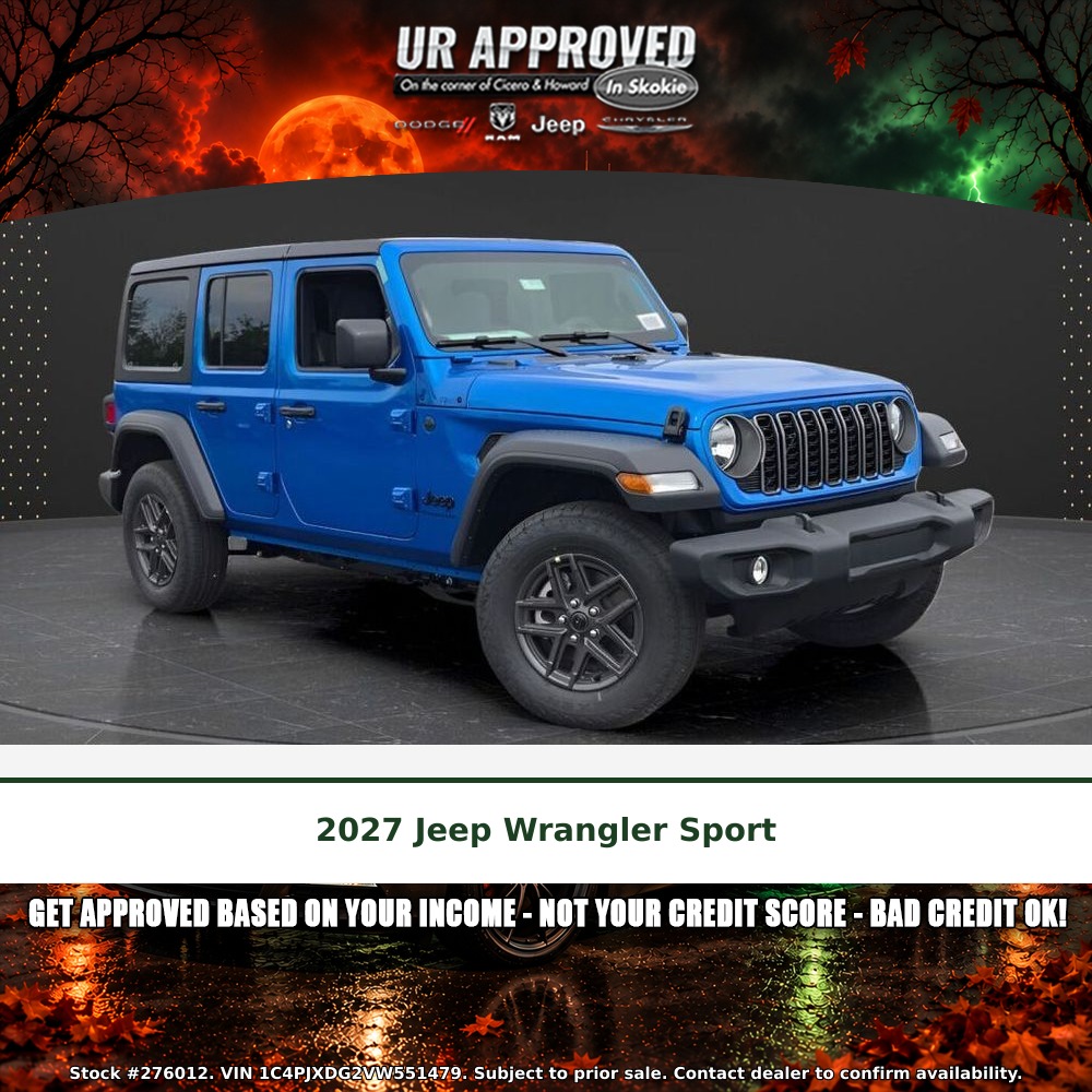 2027 Jeep Wrangler Sport