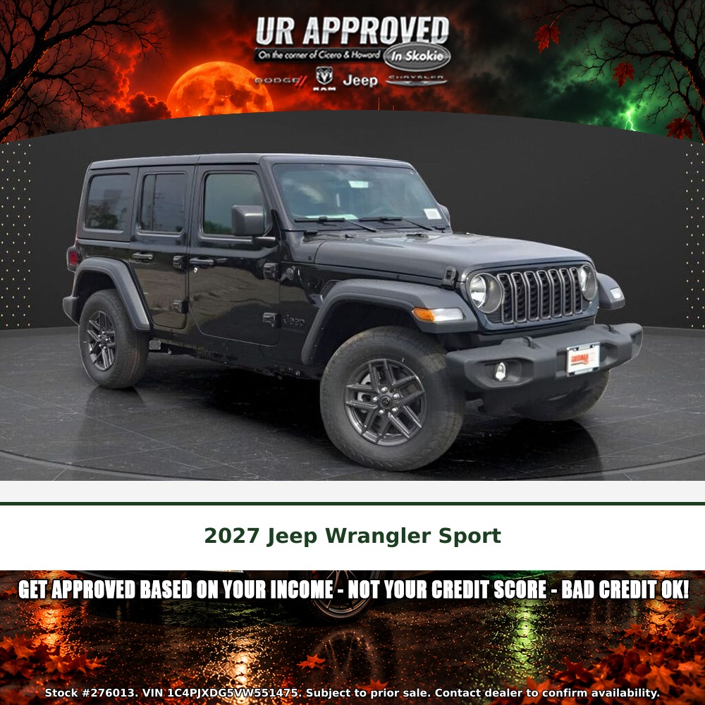 2027 Jeep Wrangler Sport