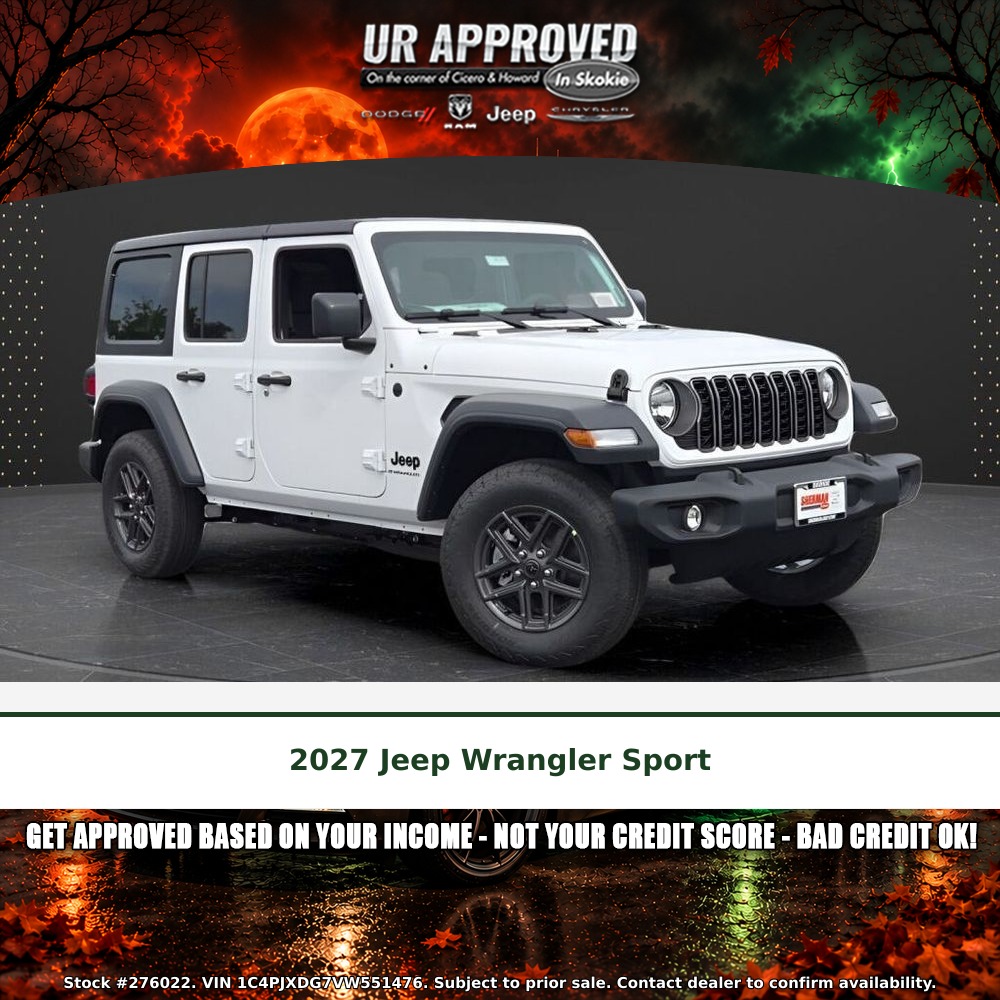 2027 Jeep Wrangler Sport