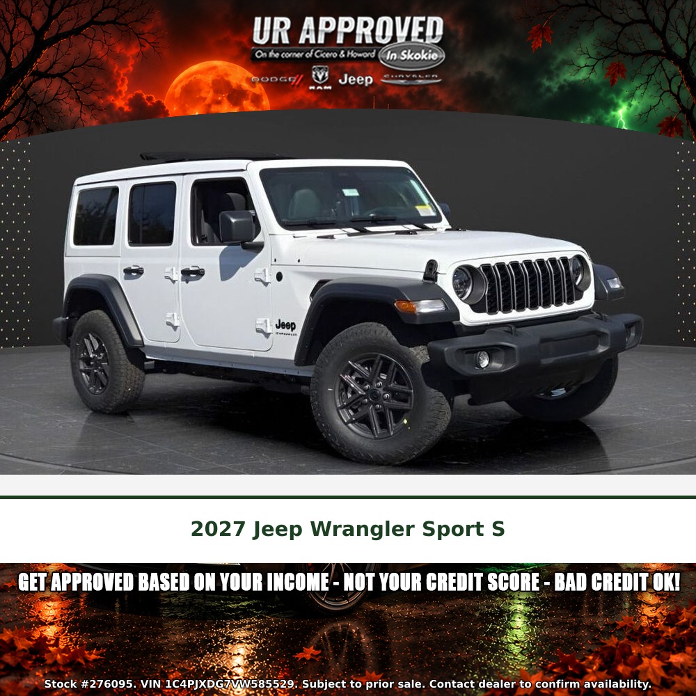 2027 Jeep Wrangler Sport S