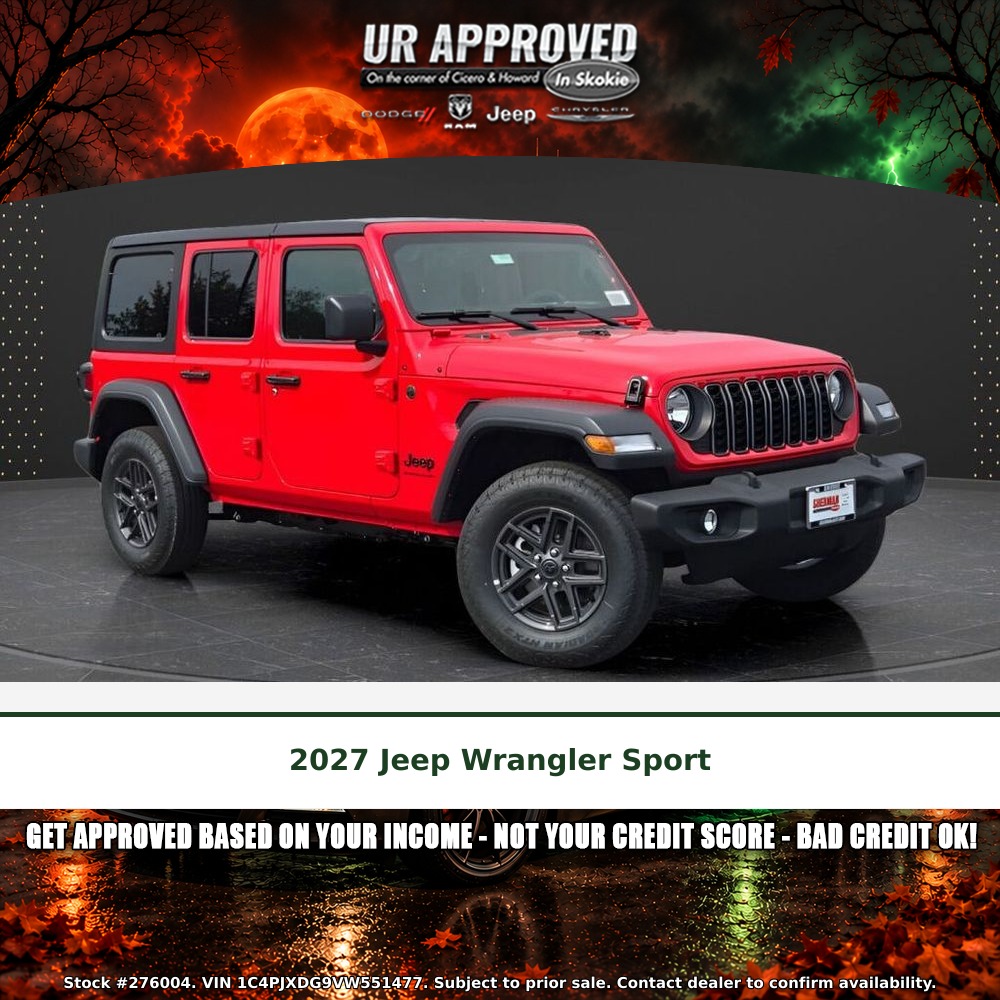 2027 Jeep Wrangler Sport