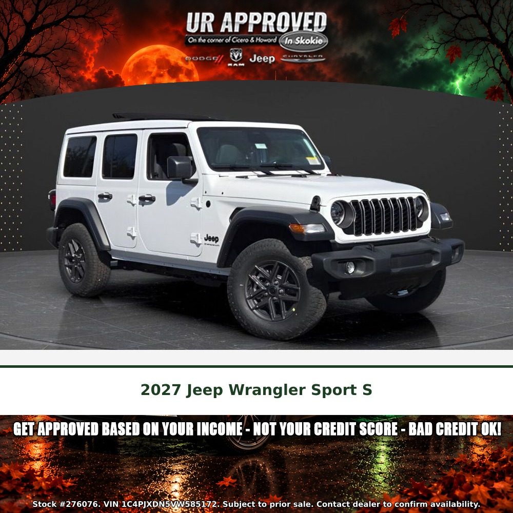 2027 Jeep Wrangler Sport S