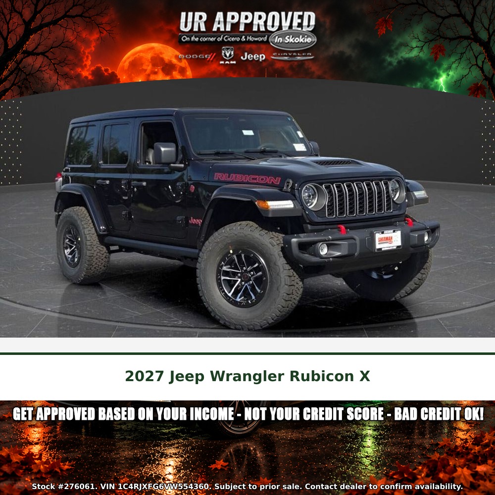 2027 Jeep Wrangler Rubicon X