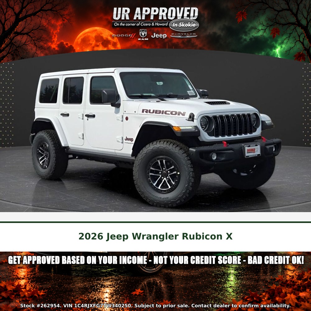 2026 Jeep Wrangler Rubicon X
