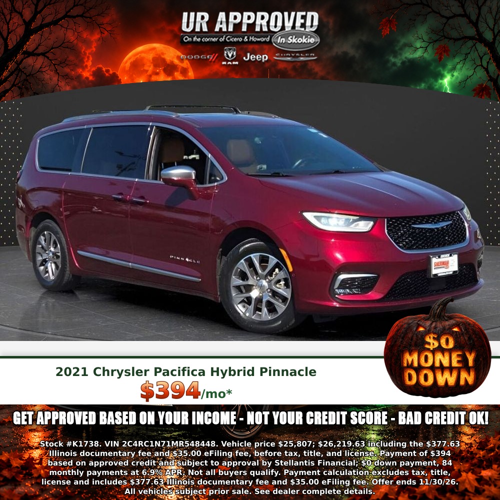 2021 Chrysler Pacifica Hybrid Pinnacle
