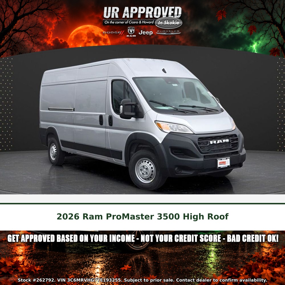 2026 Ram ProMaster 3500 High Roof