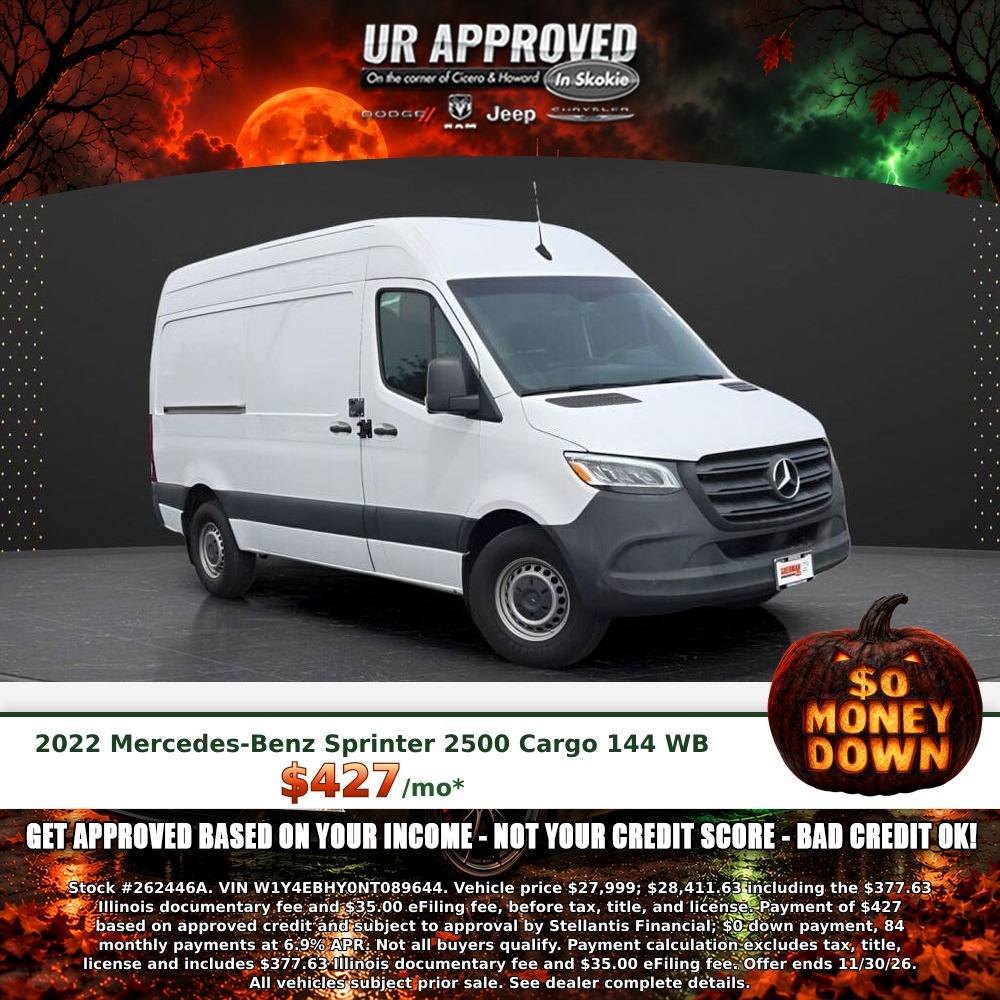 2022 Mercedes-Benz Sprinter 2500 Cargo 144 WB
