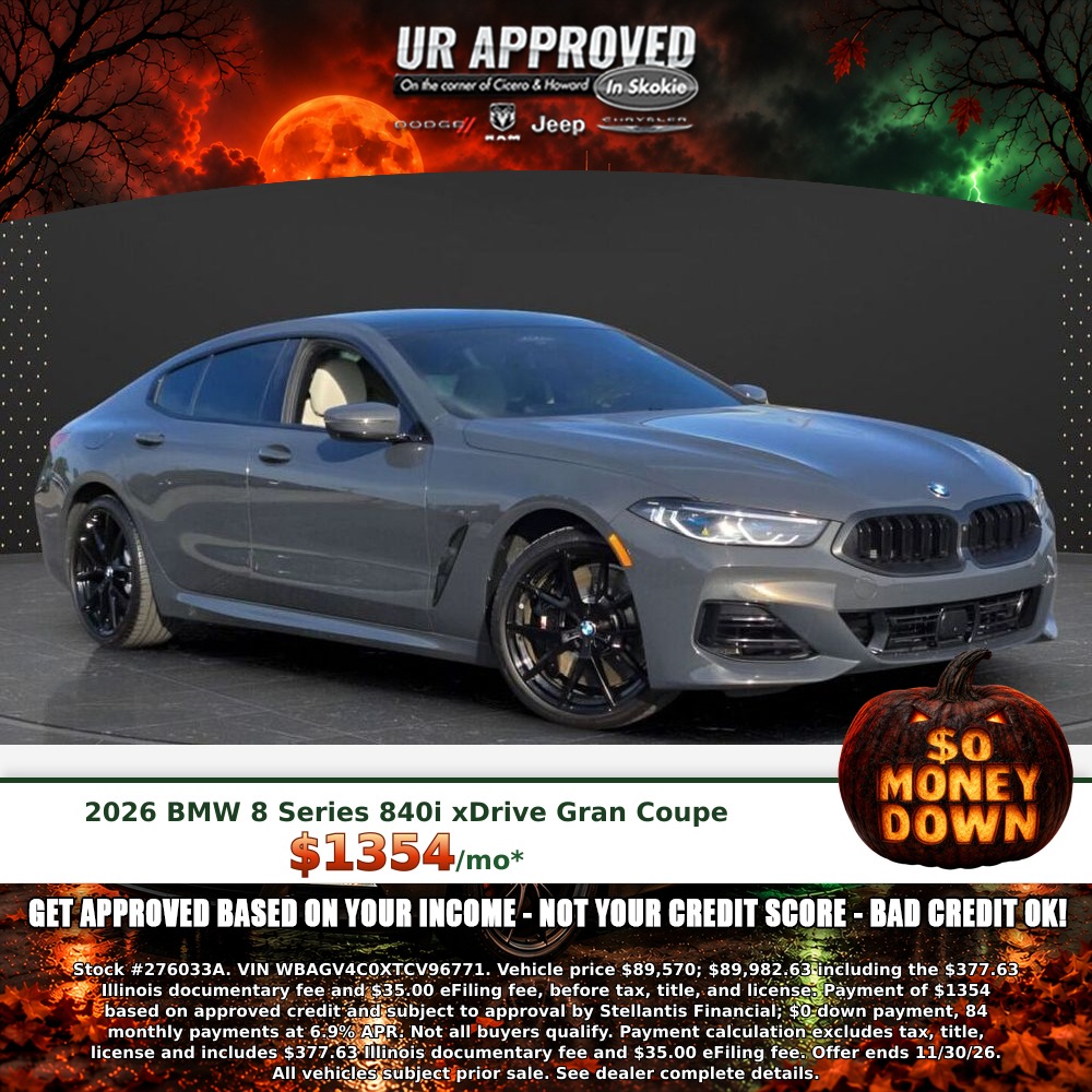 2026 BMW 8 Series 840i xDrive Gran Coupe